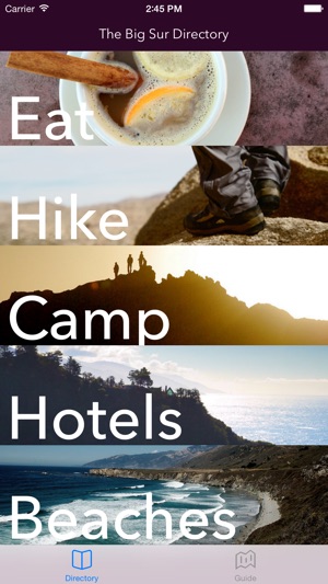 Big Sur Directory and Guide(圖1)-速報App