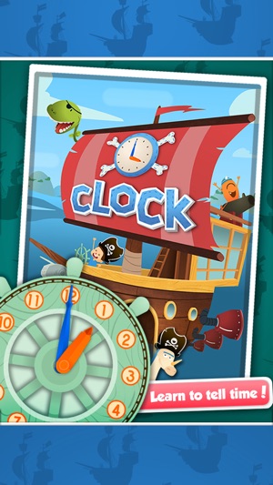 Bamba Clock: Learn to Tell Time(圖1)-速報App