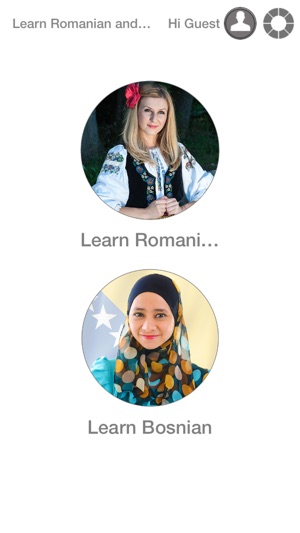 Learn Romanian and Bosnian via Videos by