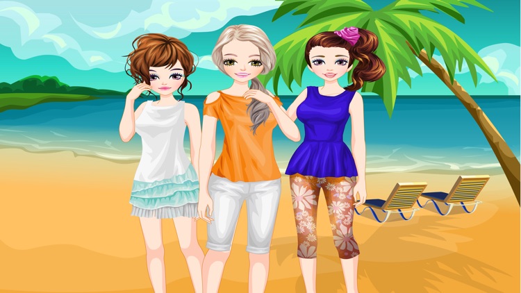 T-shirt Girls - Dress up and make up game for kids who love fashion t-shirts screenshot-3