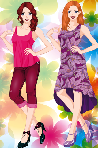 Spring Fashion Dress Up Game For Girls screenshot 2
