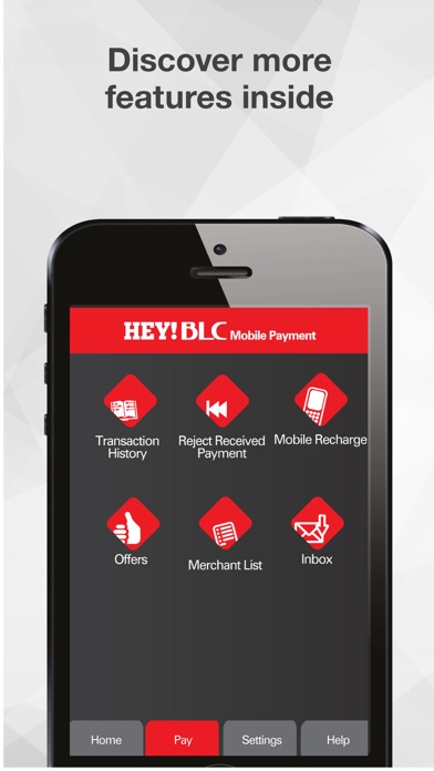 How to cancel & delete Hey-BLC Mobile Payment from iphone & ipad 4