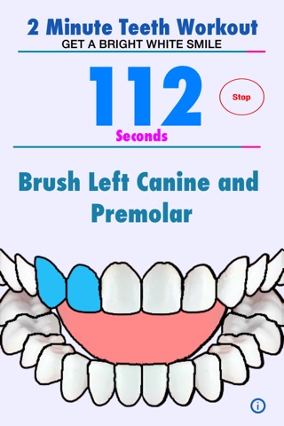 2 Minute Teeth Workout - Teeth Whitening & Cleaning screenshot 3