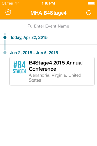 MHA Conference Guide #B4Stage4 screenshot 2