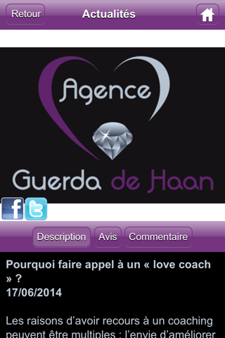 Agence Guerda de Haan screenshot 2