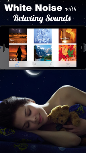 White Noise - Relaxing Sounds, Sleep Melodies & Nature Sound(圖1)-速報App