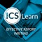 The aim of this app from ICS Learn is to help students in terms of writing a report