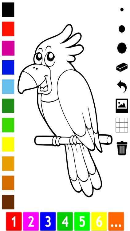 Animals Coloring Book for Kids who Learn to Color screenshot-3