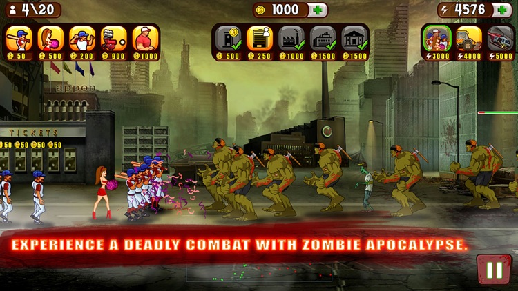 Baseball Vs Zombies