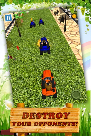 3D Lawn Mower Racing Game PRO screenshot 4