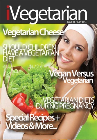 iVegetarian - #1 Magazine About Vegetarian Food, Recipes And LifeStyle screenshot 2