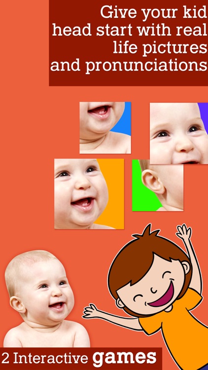 My Body Guide for Kids, Montessori app to teach human body parts in interactive way