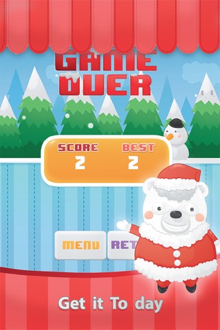 Santa Bear Jump - Mega Christmas Teddy Leap FREE screenshot 2