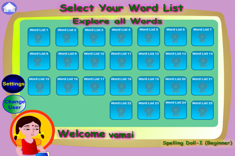 Spelling Doll1 Lite for Spelling Competitions screenshot 2