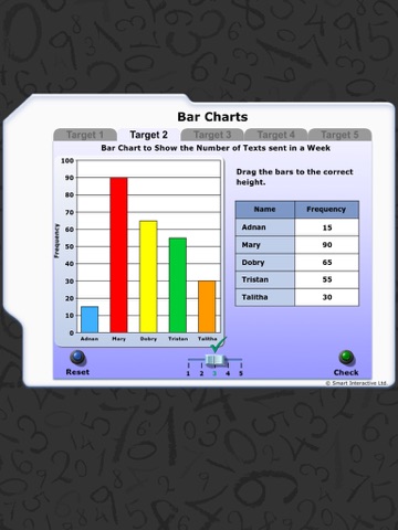 Maths Workout - Bar Charts screenshot 2