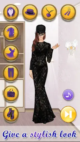 Game screenshot Aristocratic Dressup: Paris. Dress up a french princess with fashion clothes. apk