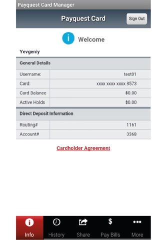 Payquest Card screenshot 2
