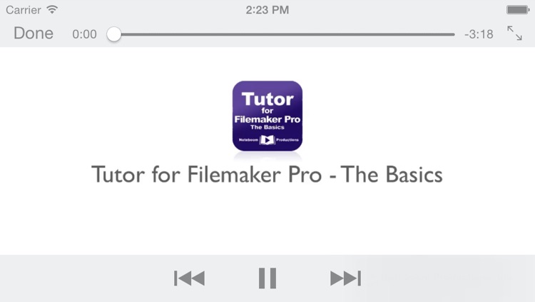 Tutor for Filemaker Pro - The Basics screenshot-3