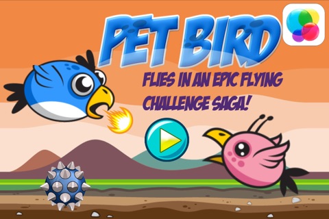 A Flappy Pet Bird  Fly In An Epic Flying Challenge Saga! - HD Pro screenshot 4