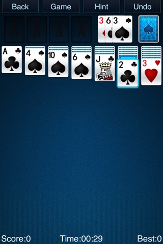 Pocket Solitaire Pro screenshot 2