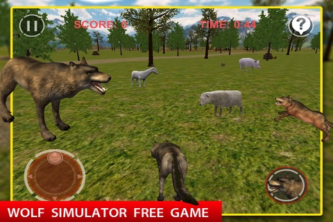 Wild Wolf Attack Simulator 3D screenshot 4