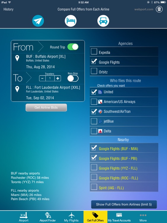 Buffalo Airport + Flight Tracker Premium HD screenshot-3