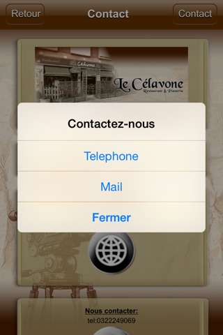 Le Célavone Restaurant screenshot 3