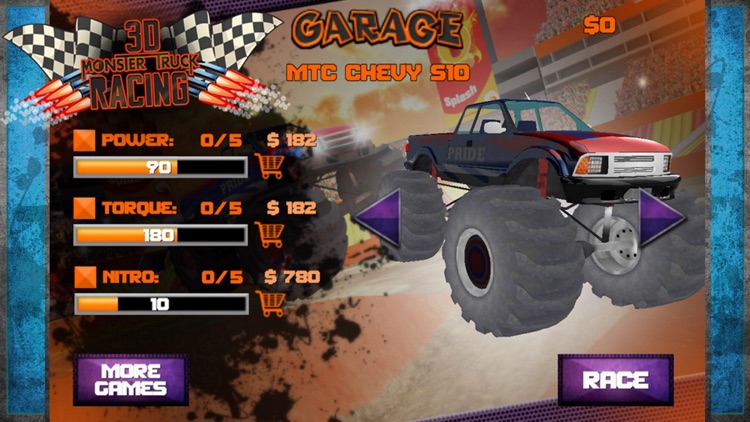 Monster Truck Racing 3D screenshot-3