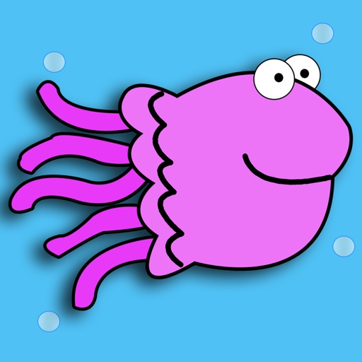 Jumping Jelly Fish Swimming Fun iOS App
