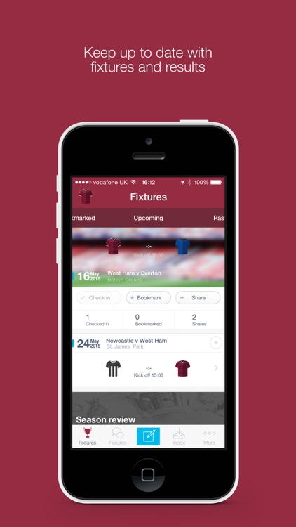 Fan App for West Ham United FC