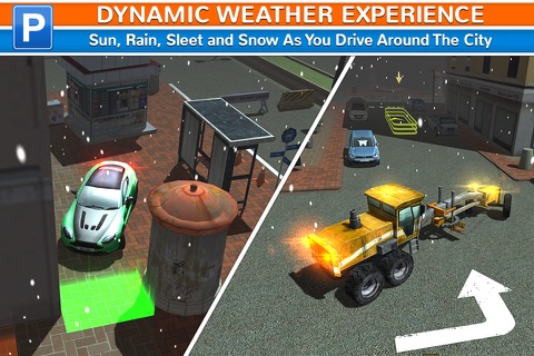 City Driving Test Car Parking Simulator - Real Weather Racing Sim Run Race Games screenshot 4