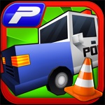 Car-Toon Pixel City Park-ing Sim-ulator Driving School Lite