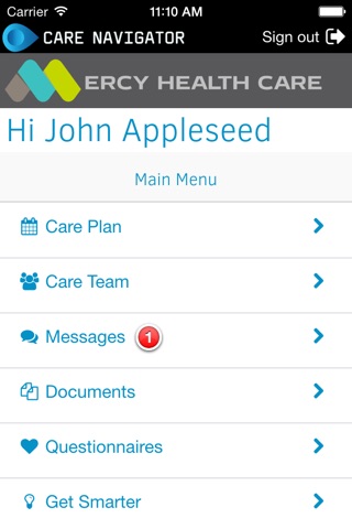 Care Navigator screenshot 2