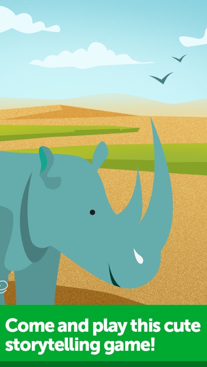 Virtual Animals Rhino - Engaging Preschool Kids Story: Ecology adventure for children aged 3, 4, 5 and 6