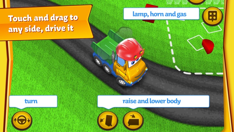 Mika "Dumper" Spin - dump truck games for kids screenshot-4