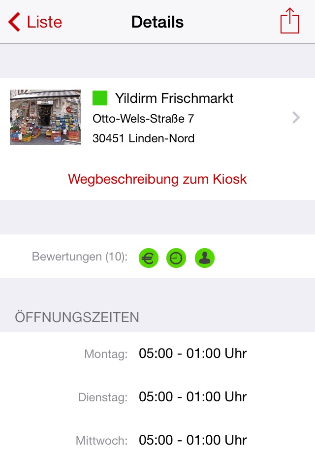 Kioskguide Hannover screenshot 3