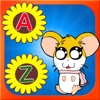 ABCs Small Letter Learing for Hamtaro Version