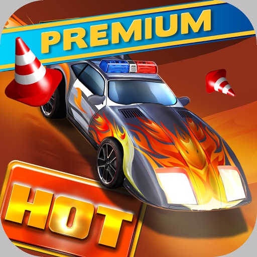 Hot Tire - Asphalt Burner Action Premium: Fast Police Cars and 3D Extreme Driving Challange for the Family iOS App