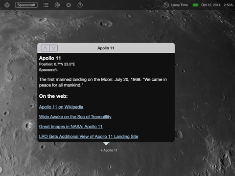 Moon Globe screenshot