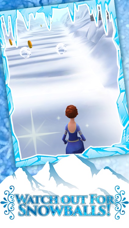 Frozen Princess Run 3D Infinite Runner Game For Girly Girls With New Fun Games FREE screenshot-4