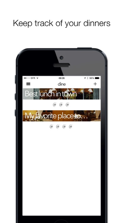 Dine - your restaurant notebook screenshot-3