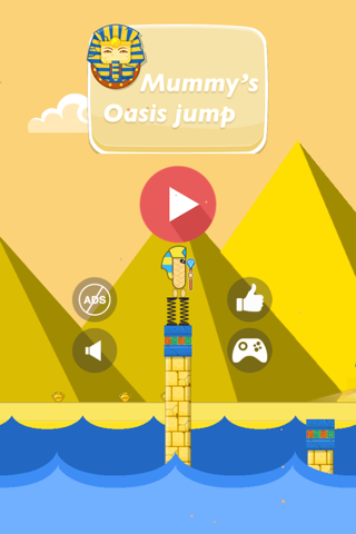 Mummy's Oasis Jump screenshot 3