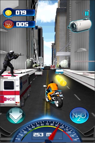 Police Chase Chapo Runner Prison Escape - Traffic Moto Bike Rider Race screenshot 2
