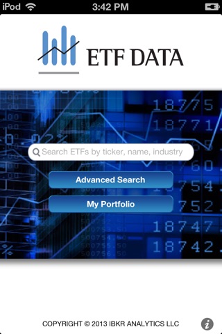 ETF Data screenshot 2