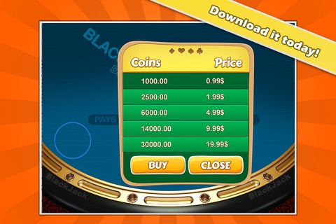 21 Blackjack FREE - High Roller Casino screenshot 4