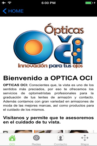 Opticas Oci screenshot 4