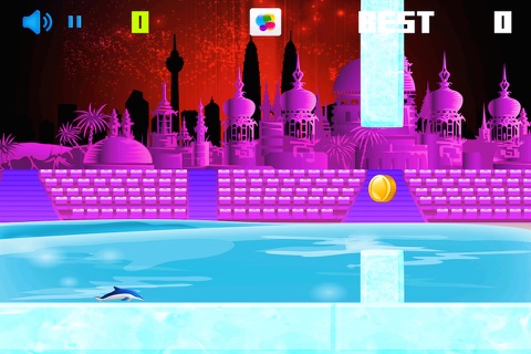 Jump Dolphin Beach Show - Ocean Tale Jumping Game FREE screenshot 2