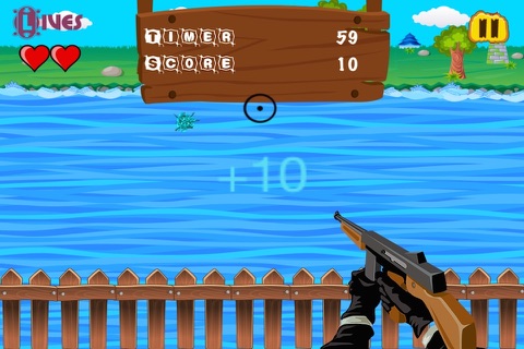 A Shark Shooter Sniper Game - Scary Fish Revenge FREE screenshot 3