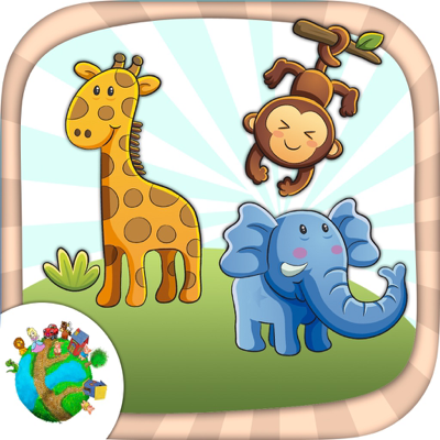 Pintar animales del zoo y de la selva – libros para colorear