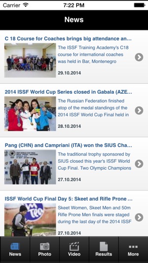 ISSF Shooting Sports(圖1)-速報App